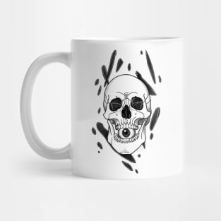 skull in realiti Mug